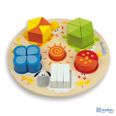 Chunky Numeric Puzzle - Andreu Toys