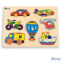 Andreu Toys Пъзел Транспортни средства