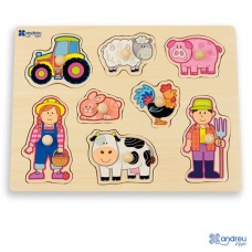 Andreu Toys Puzzle Farm