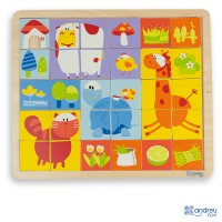 Puzzle 30 piece - Farm - Andreu Toys