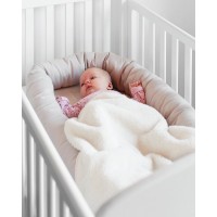 BabyDan Cuddle Nest Light Grey