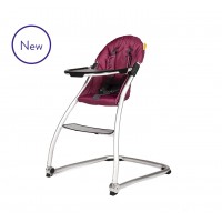 BabyHome Taste High Chair, Bordeaux BabyHome Taste High Chair, Bordeaux