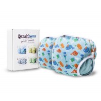 Bambinex Бански-пелена 2 броя, Рибки 