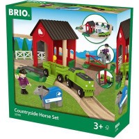 Brio Играчка комплект влакчета и релси ферма