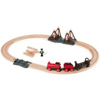 Brio Комплект влакче с релси