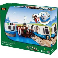 Brio Комплект влакче с релси и ферибот