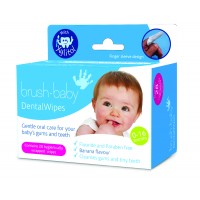 Brush Baby Dental Wipes Single box of 28