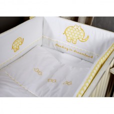 Cama mia Спален комплект в 4 части Жълт слон