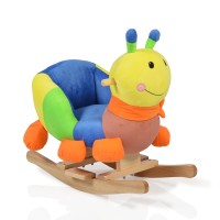 Cangaroo Plush Rocking Animal Caterpillar