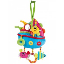 Canpol Colorful ocean - Ship  educational plush toy