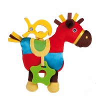 Canpol Мека музикална вибрираща играчка Конче 