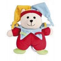 Canpol Мека музикална играчка Мече клоун 