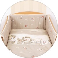 Ceba Baby Бебешки спален комплект лукс 3 части Ducklings