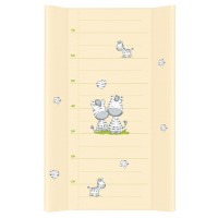 Ceba Baby Hard Changing Mat Safari Zebra Yellow
