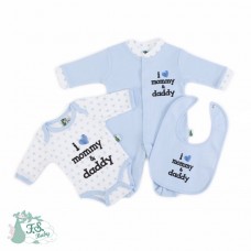 F.S.Baby Babygrow + body + bib