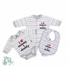 F.S.Baby Babygrow + body + bib