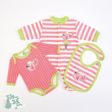 F.S.Baby Babygrow + body + bib