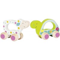 Goki Играчка за бутане, костенурка и овца