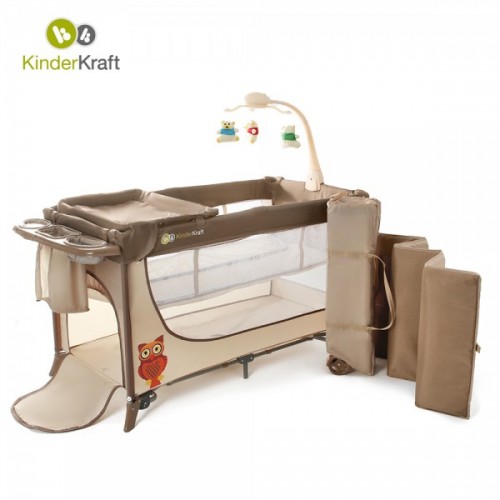 Travel cots and mattresses KinderKraft Travel Cot Joy Full