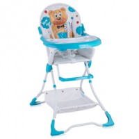 Lorelli Bravo Baby High Chair Blue hello bear