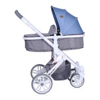 Lorelli Комбинирана количка Luna 2in1 Grey&Blue