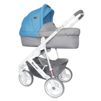 Lorelli Baby stroller Monza 3  2 in 1 Grey&Blue