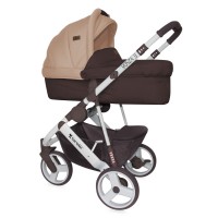 Lorelli Baby stroller Monza 3 2 in 1 Brown&Beige