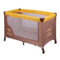 Lorelli Бебешка кошара на 1 ниво San Remo Beige&Yellow Happy Family