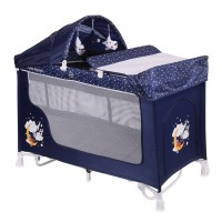 Lorelli Rocker San Remo Blue Good night Bear Baby Travel Cot