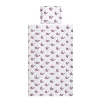 Lorelli Детски спален комплект от 3 части Whales Beige