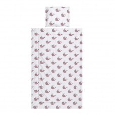 Lorelli Детски спален комплект от 3 части Whales Beige