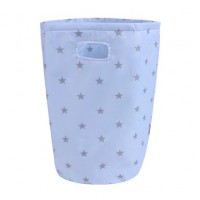 Minene Laundry Basket Blue Stars