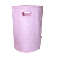 Minene Кош за пране Розов със звезди