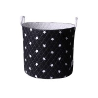 Minene Large Storage Basket black/white