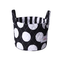 Minene Small Storage Basket Black/White