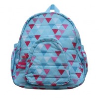 Minene Детска чанта сини триъгълници Minene Детска чанта сини триъгълници