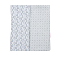 Motherhood Premium бархетна пелена за многократна употреба 2 броя Blue Birds