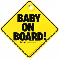 Safety 1st Табела  Бебе в колата 