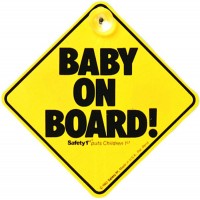 Safety 1st Baby On Board Sign