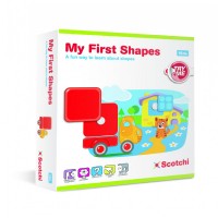 Моята първа игра с форми Велкро -  Scotchi