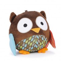 Плюшена играчка с дрънкалка Бухалче - Skip * Hop