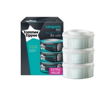 Tommee Tippee Комплект касети за хигиенен кош Tec, 3 броя