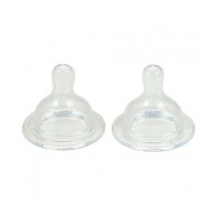 Thermobaby Wide Silicone teat with variable flow