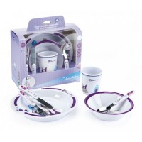 Thermobaby Комплект за хранене в куфар Чудовища