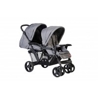 Topmark Количка за Близнаци Riley Tandem Grey
