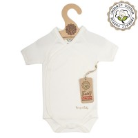 Unique Long-sleeved baby-body in organic cotton