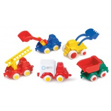 Viking Toys Мини Бръмбита Строителни машини 7 cm, 5 модела