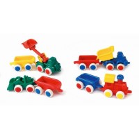 Viking Toys Количка Бръмби с ремарке, 21 см