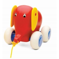 Viking Toys Baby Elephant, Red