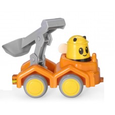 Viking Toys Камионче Жужащи пчелички шофьори, 14 см - Оранжево